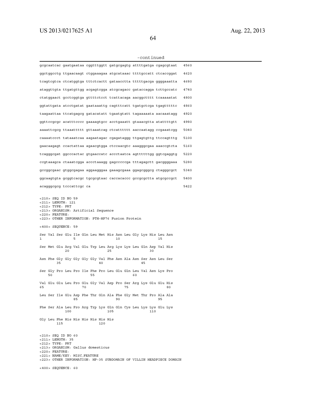 COMPOSITIONS AND METHODS FOR PRODUCING BIOACTIVE FUSION PROTEINS - diagram, schematic, and image 85