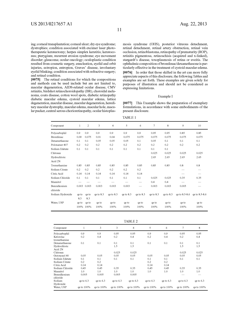 COMBINATION ANTI-INFLAMMATORY OPHTHALMIC COMPOSITIONS - diagram, schematic, and image 12