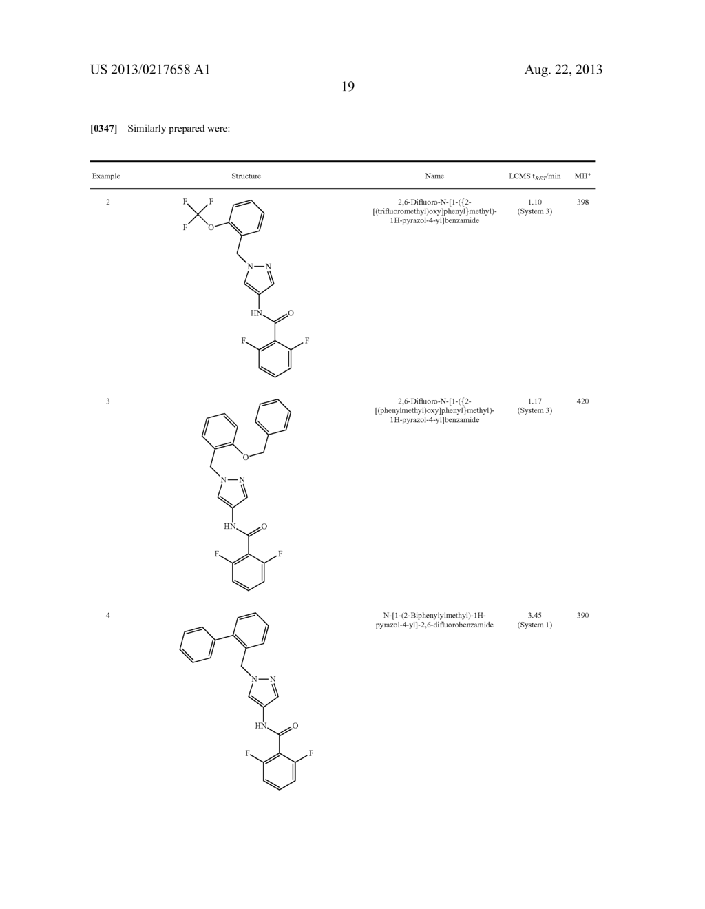 PYRAZOLE COMPOUNDS ACTING AGAINST ALLERGIC, INFLAMMATORY AND IMMUNE     DISORDERS - diagram, schematic, and image 20