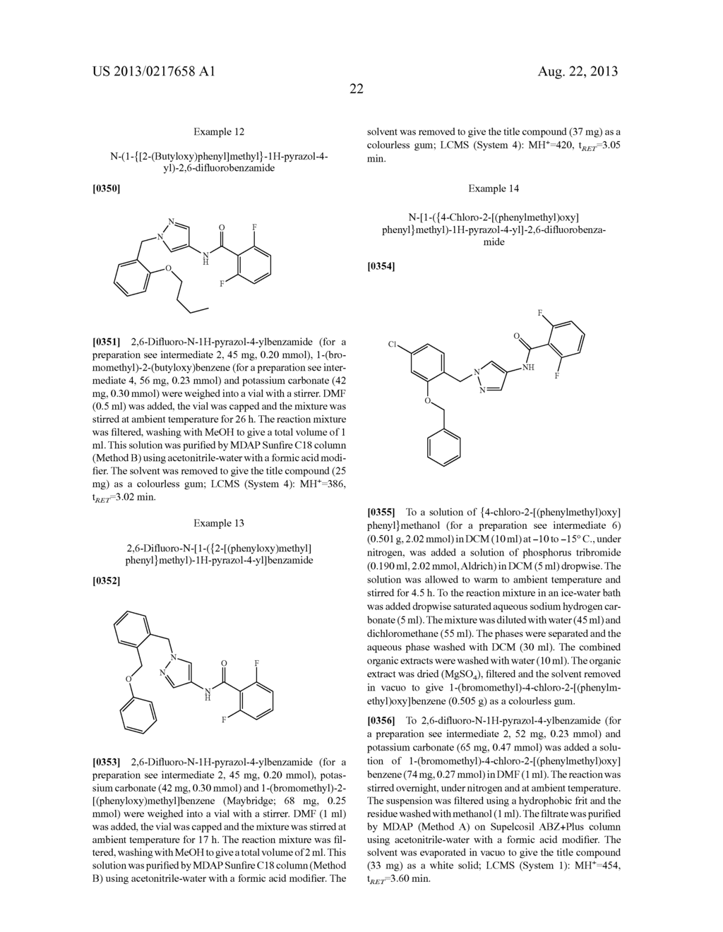 PYRAZOLE COMPOUNDS ACTING AGAINST ALLERGIC, INFLAMMATORY AND IMMUNE     DISORDERS - diagram, schematic, and image 23