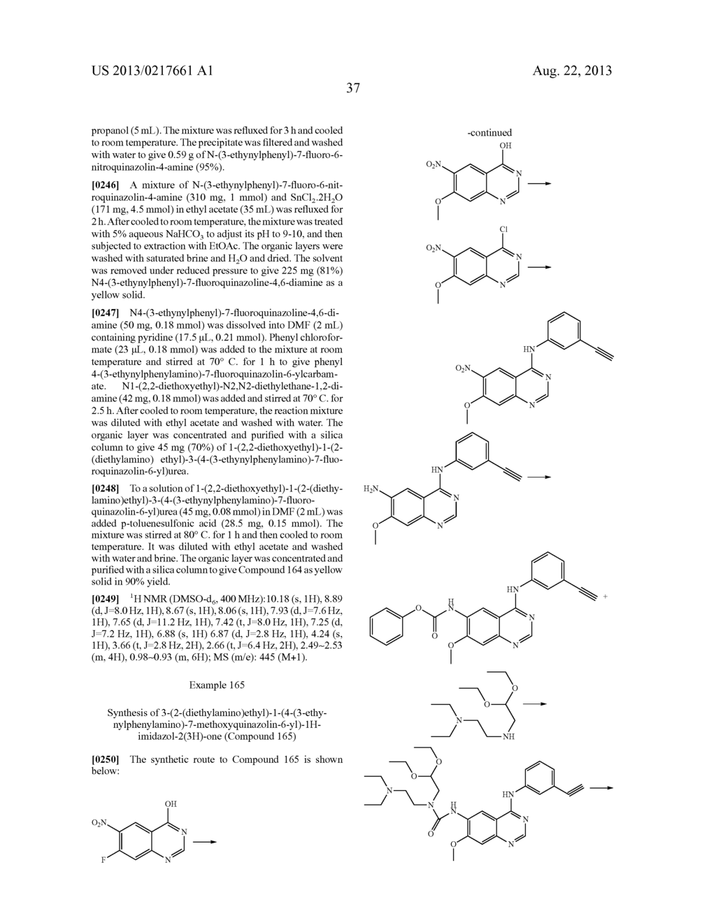 QUINAZOLINE DERIVATIVES - diagram, schematic, and image 38