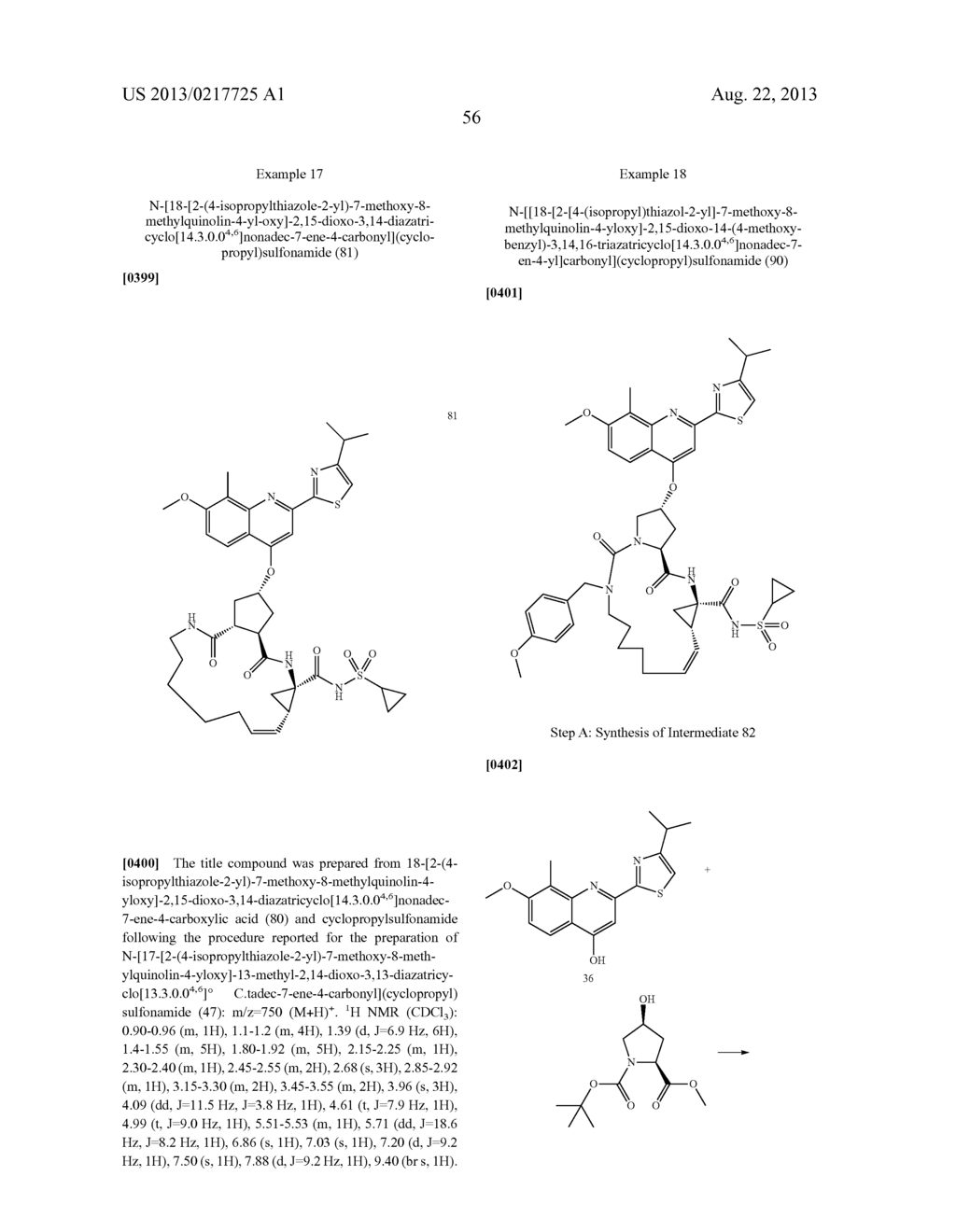 Macrocyclic Inhibitors Of Hepatitis C Virus - diagram, schematic, and image 57