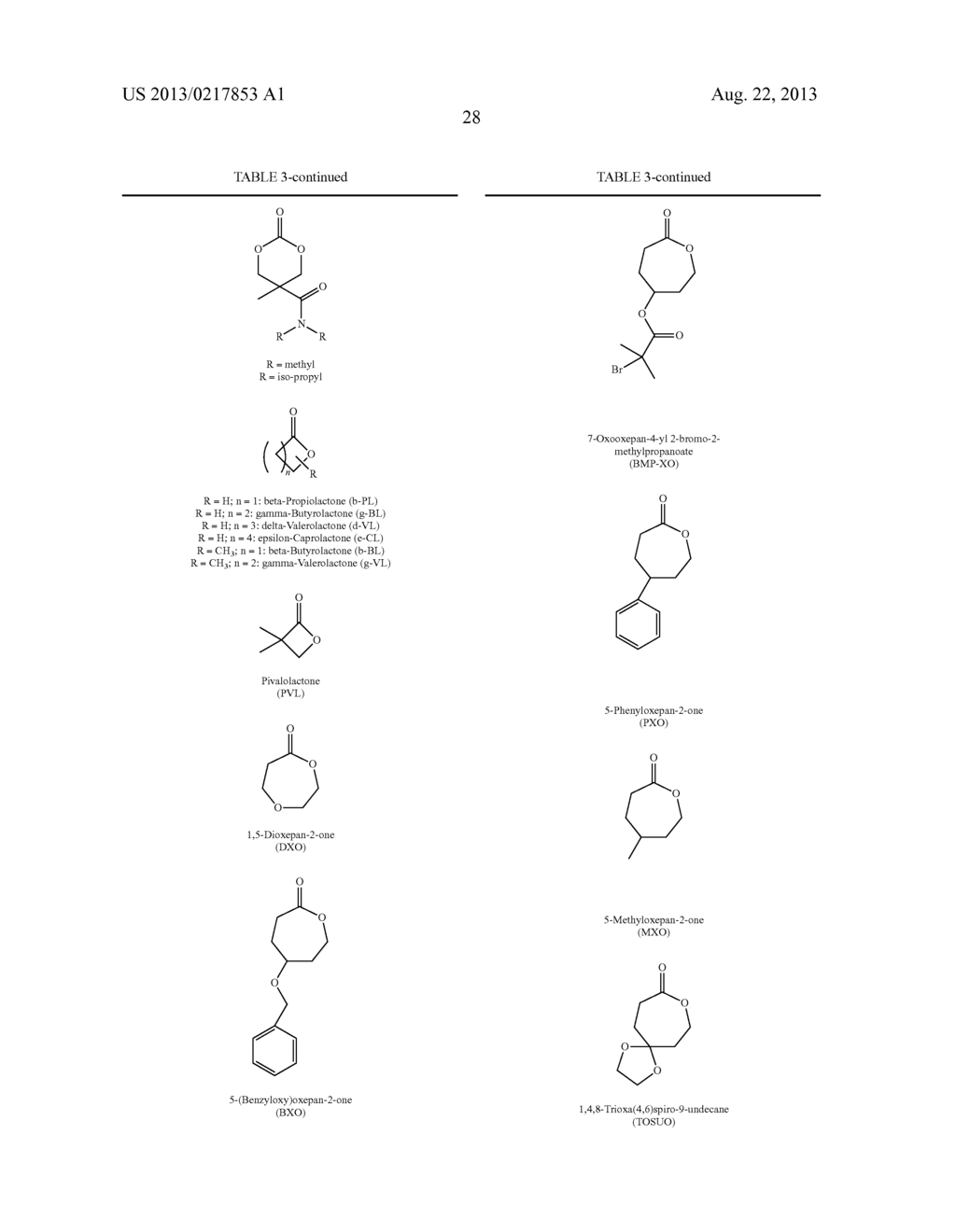 POLYMERS BEARING PENDANT PENTAFLUOROPHENYL ESTER GROUPS, AND METHODS OF     SYNTHESIS AND FUNCTIONALIZATION THEREOF - diagram, schematic, and image 43