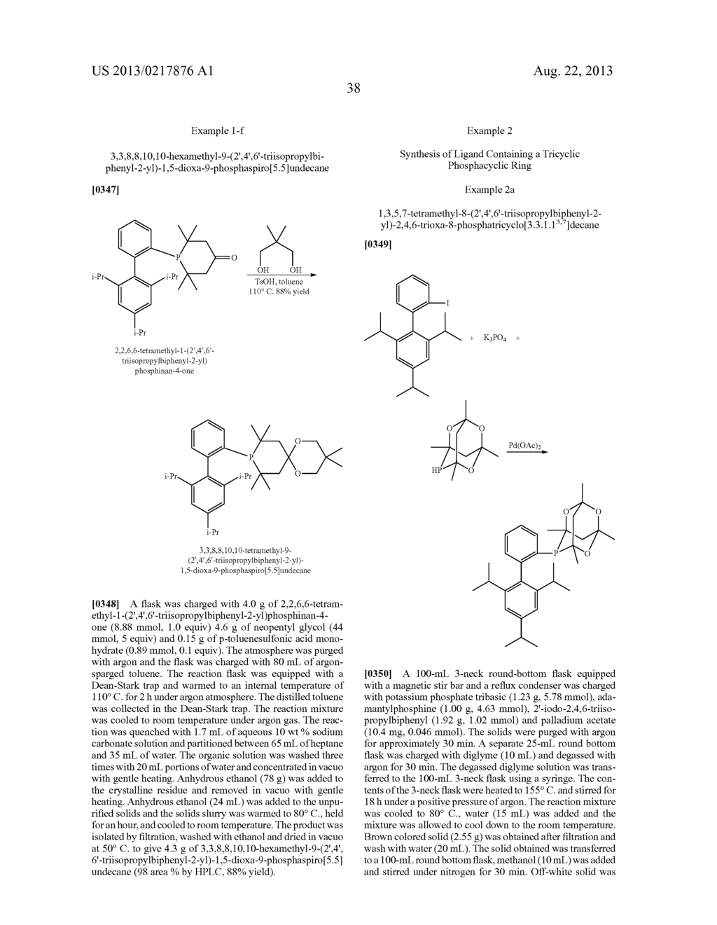 PHOSPHINE LIGANDS FOR CATALYTIC REACTIONS - diagram, schematic, and image 39