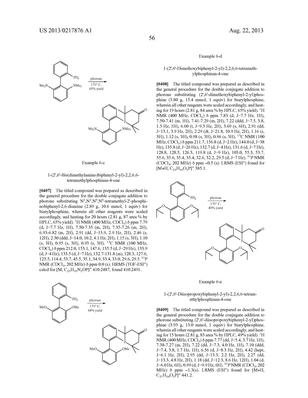 PHOSPHINE LIGANDS FOR CATALYTIC REACTIONS - diagram, schematic, and image 57