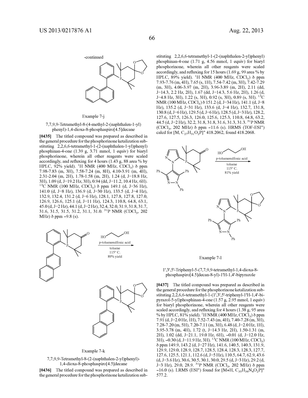 PHOSPHINE LIGANDS FOR CATALYTIC REACTIONS - diagram, schematic, and image 67