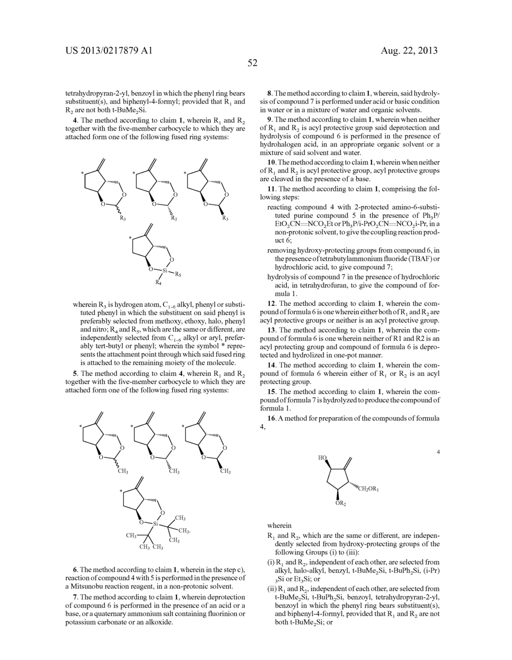 ENTECAVIR SYNTHESIS METHOD AND INTERMEDIATE COMPOUND THEREOF - diagram, schematic, and image 53