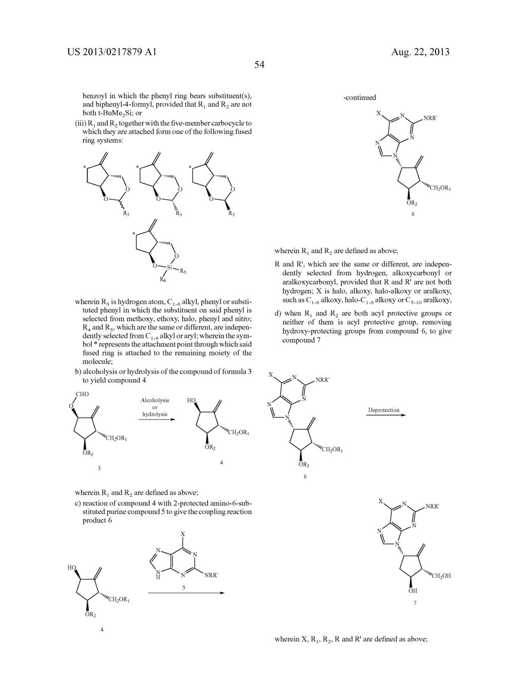 ENTECAVIR SYNTHESIS METHOD AND INTERMEDIATE COMPOUND THEREOF - diagram, schematic, and image 55