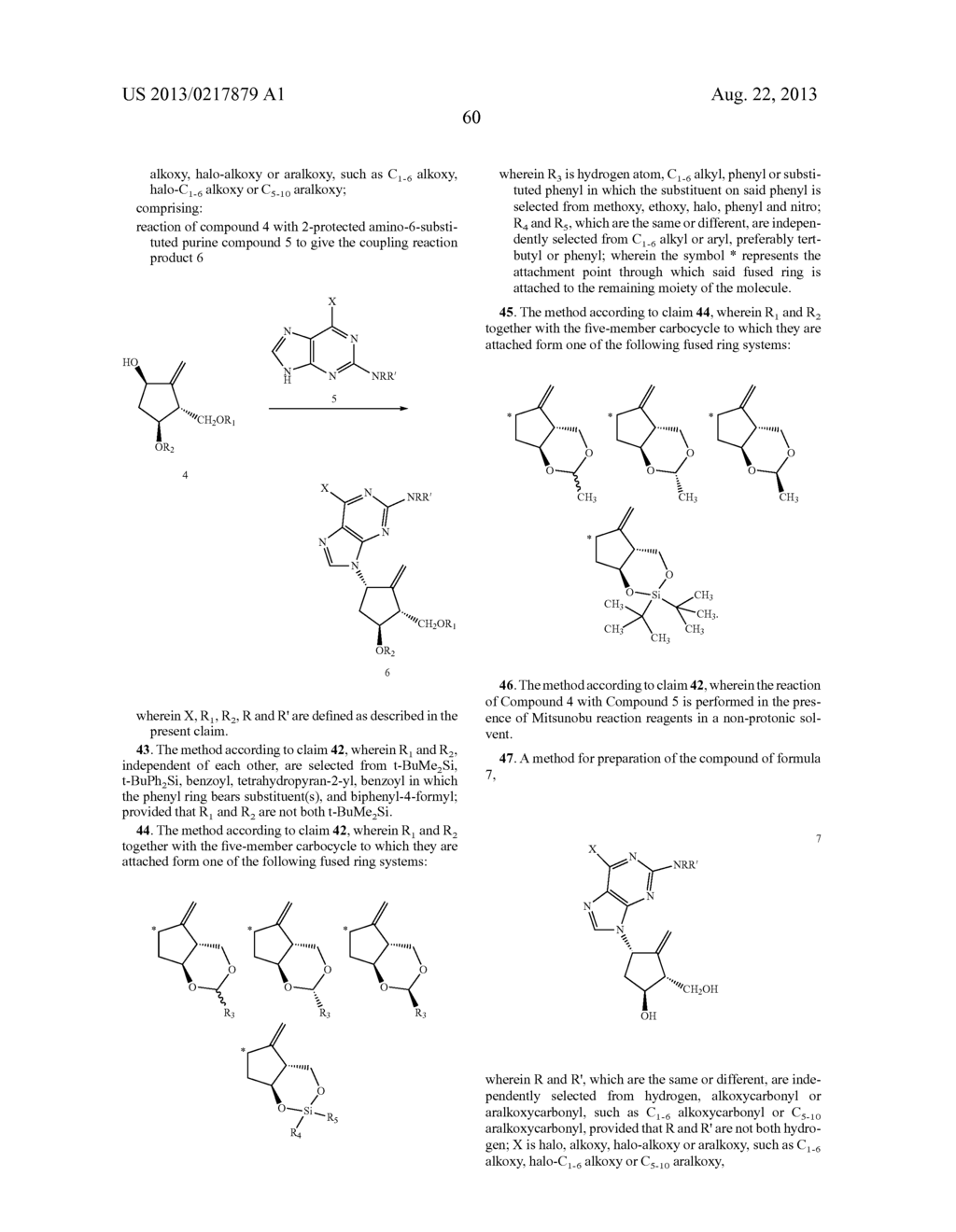 ENTECAVIR SYNTHESIS METHOD AND INTERMEDIATE COMPOUND THEREOF - diagram, schematic, and image 61