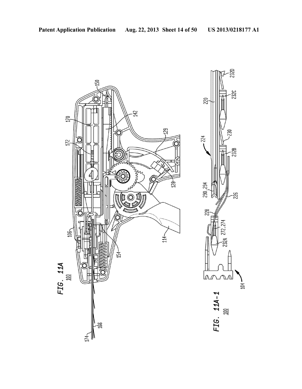 SURGICAL FASTENERS HAVING ARTICULATING JOINTS AND DEFLECTABLE TIPS - diagram, schematic, and image 15