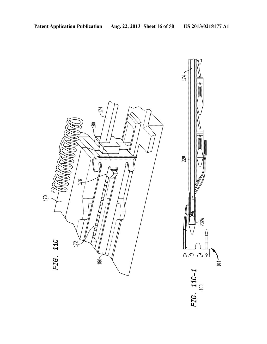 SURGICAL FASTENERS HAVING ARTICULATING JOINTS AND DEFLECTABLE TIPS - diagram, schematic, and image 17