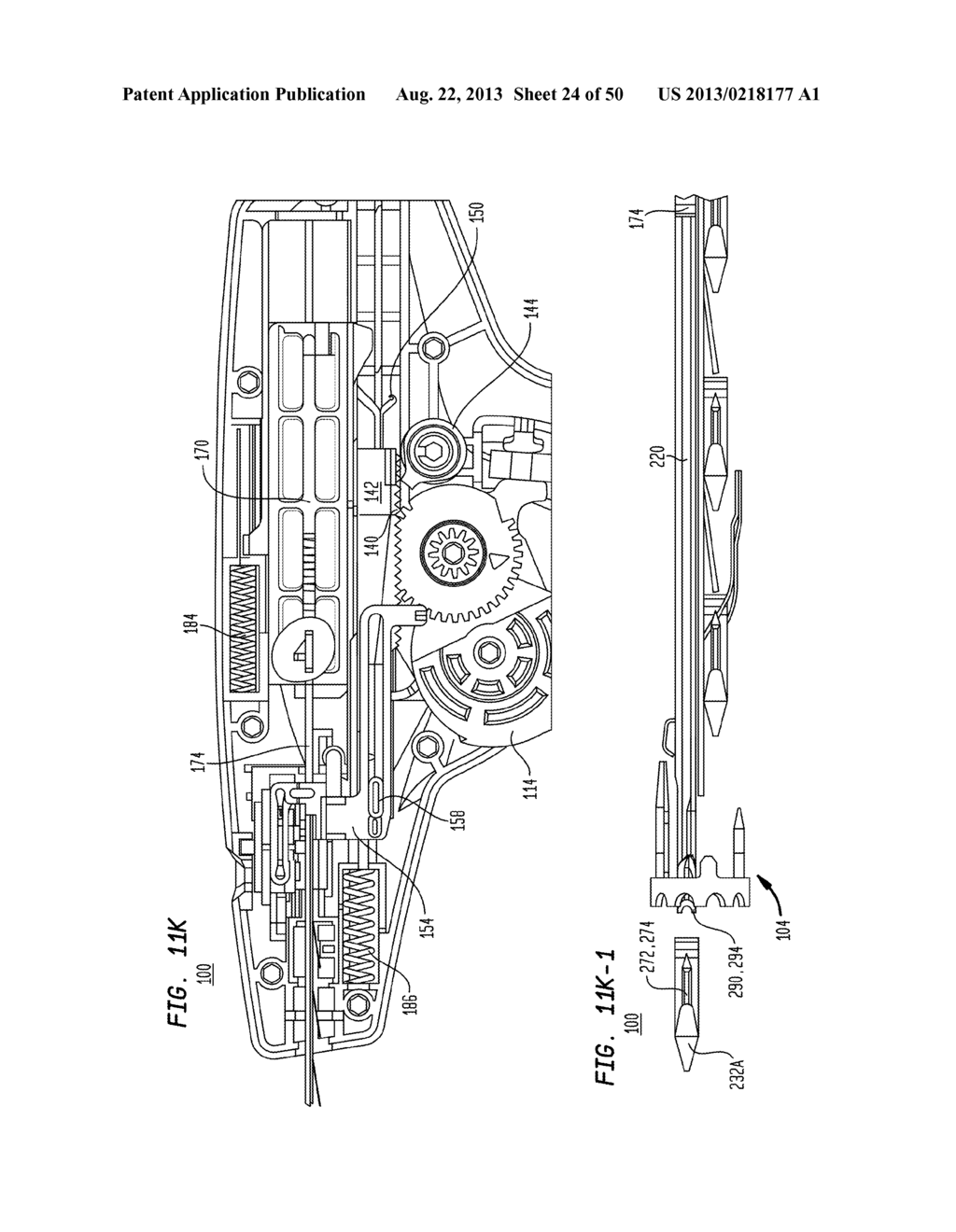 SURGICAL FASTENERS HAVING ARTICULATING JOINTS AND DEFLECTABLE TIPS - diagram, schematic, and image 25