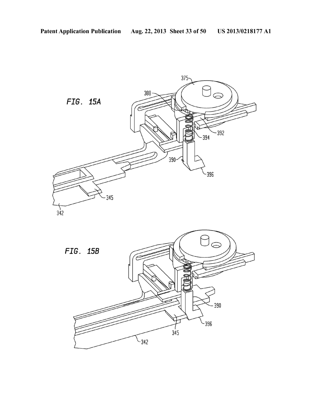 SURGICAL FASTENERS HAVING ARTICULATING JOINTS AND DEFLECTABLE TIPS - diagram, schematic, and image 34