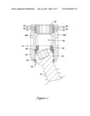 BONE SCREW INCLUDING A DUAL THREAD CLOSURE MEMBER diagram and image