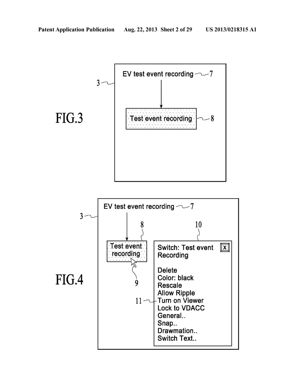 METHOD FOR RECORDING AND REPLAYING OPERATIONS IN A COMPUTER ENVIRONMENT     USING INITIAL CONDITIONS - diagram, schematic, and image 03