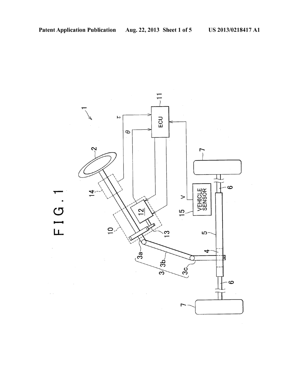 ELECTRIC POWER STEERING APPARATUS - diagram, schematic, and image 02