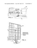 SEMI-AUTOMATIC TIE TABLE CONTROL SYSTEM FOR A ROTATABLE AND TILTABLE TIE     TABLE FOR A MID-SIZE OR BIG BALE STACK WAGON diagram and image