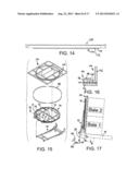 SEMI-AUTOMATIC TIE TABLE CONTROL SYSTEM FOR A ROTATABLE AND TILTABLE TIE     TABLE FOR A MID-SIZE OR BIG BALE STACK WAGON diagram and image