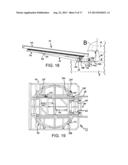 SEMI-AUTOMATIC TIE TABLE CONTROL SYSTEM FOR A ROTATABLE AND TILTABLE TIE     TABLE FOR A MID-SIZE OR BIG BALE STACK WAGON diagram and image