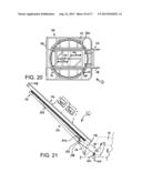 SEMI-AUTOMATIC TIE TABLE CONTROL SYSTEM FOR A ROTATABLE AND TILTABLE TIE     TABLE FOR A MID-SIZE OR BIG BALE STACK WAGON diagram and image