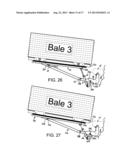 SEMI-AUTOMATIC TIE TABLE CONTROL SYSTEM FOR A ROTATABLE AND TILTABLE TIE     TABLE FOR A MID-SIZE OR BIG BALE STACK WAGON diagram and image