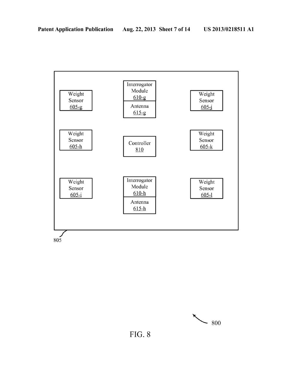 WEIGHT-SENSING SURFACES WITH WIRELESS COMMUNICATION FOR INVENTORY TRACKING - diagram, schematic, and image 08