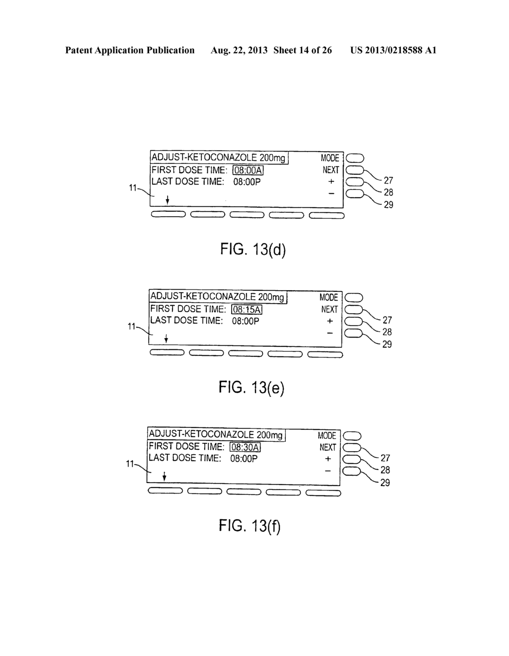 METHOD, APPARATUS, AND OPERATING SYSTEM FOR REAL-TIME MONITORING AND     MANAGEMENT OF PATIENTS' HEALTH STATUS AND MEDICAL TREATMENT REGIMENS - diagram, schematic, and image 15