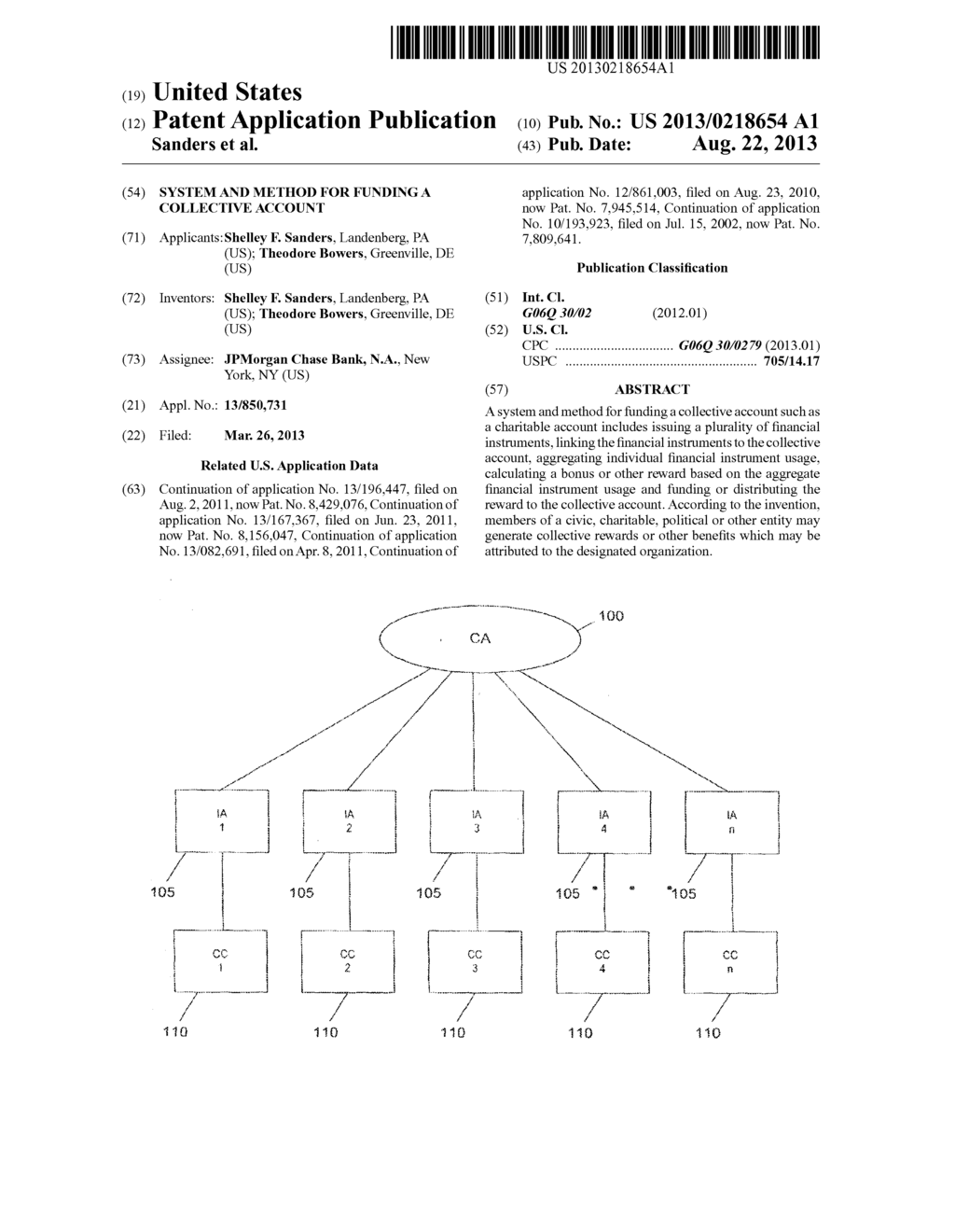 System and Method for Funding a Collective Account - diagram, schematic, and image 01