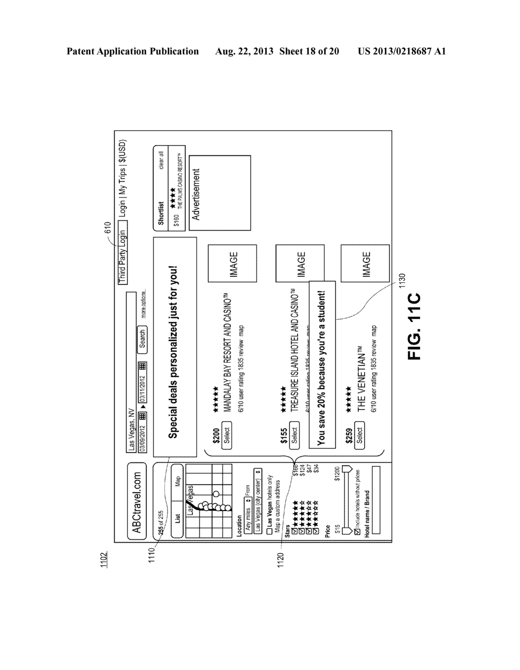 Methods, systems and devices for determining a user interest and/or     characteristic by employing a personalization engine - diagram, schematic, and image 19
