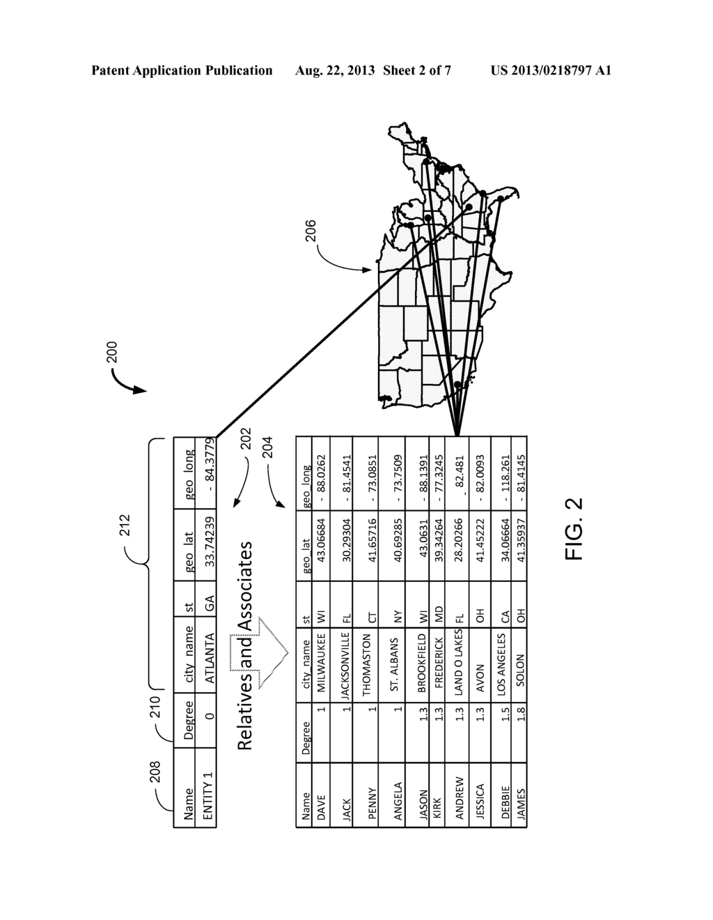 Systems and Methods for Identifying Entities Using Geographical and Social     Mapping - diagram, schematic, and image 03