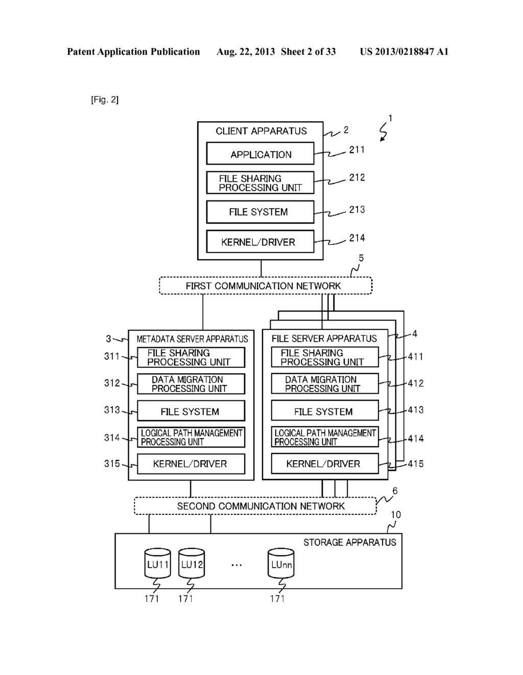 FILE SERVER APPARATUS, INFORMATION SYSTEM, AND METHOD FOR CONTROLLING FILE     SERVER APPARATUS - diagram, schematic, and image 03