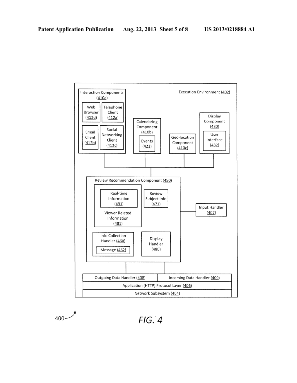 METHOD AND SYSTEM FOR PROVIDING A REVIEW FROM A CUSTOMER RELATIONSHIP     MANAGEMENT SYSTEM - diagram, schematic, and image 06