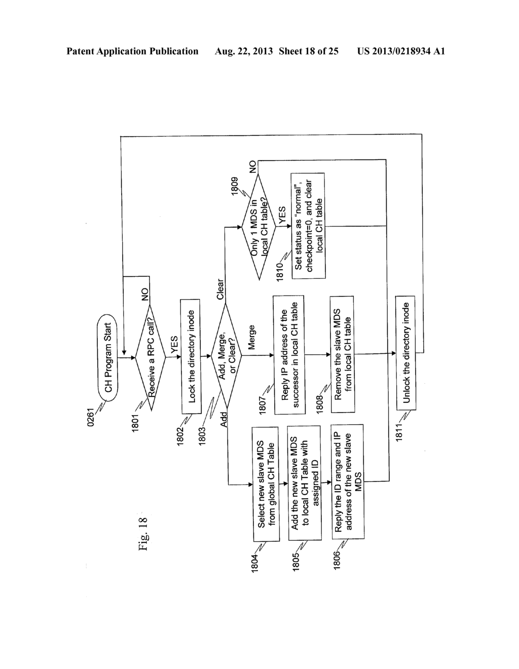 METHOD FOR DIRECTORY ENTRIES SPLIT AND MERGE IN DISTRIBUTED FILE SYSTEM - diagram, schematic, and image 19