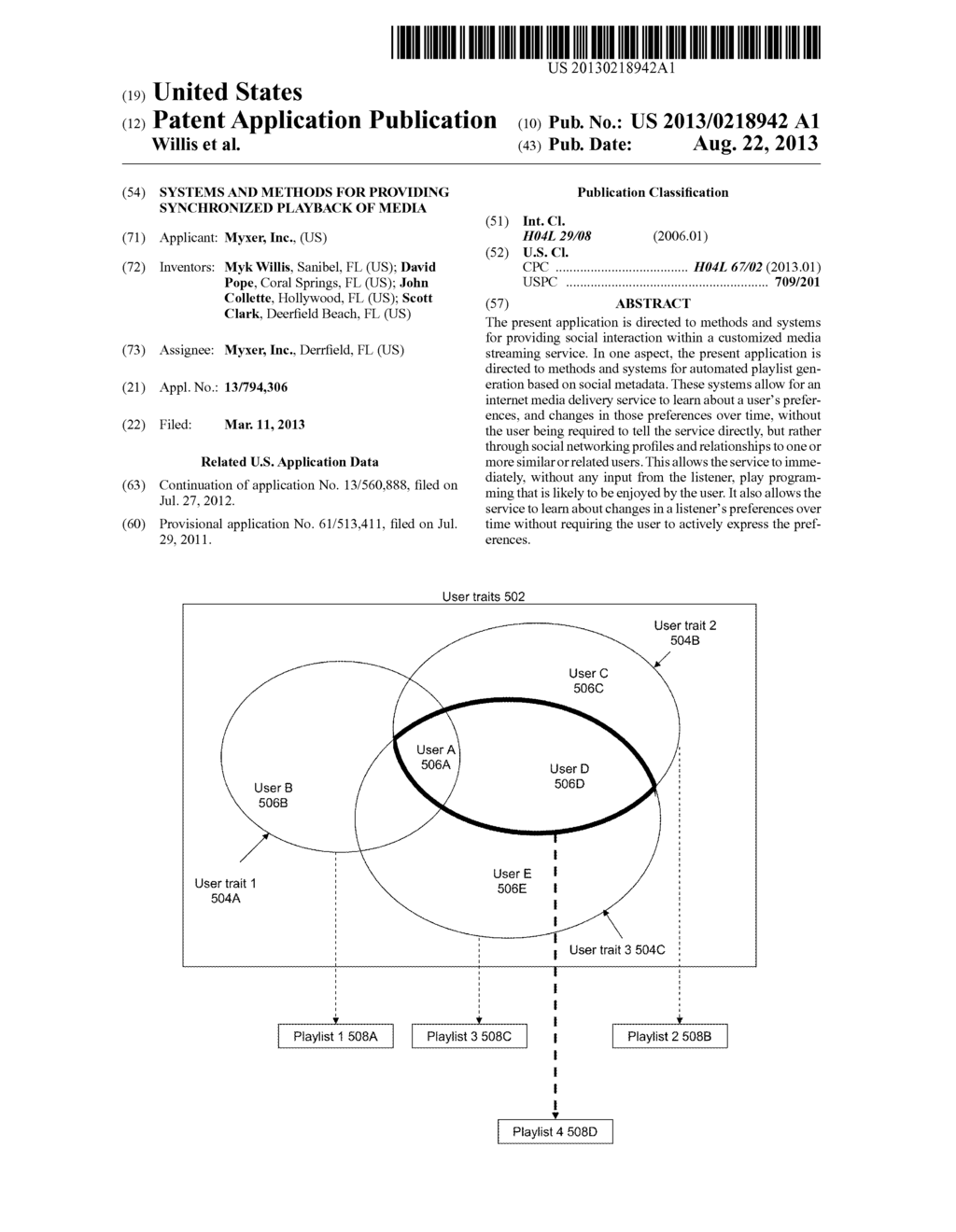 SYSTEMS AND METHODS FOR PROVIDING SYNCHRONIZED PLAYBACK OF MEDIA - diagram, schematic, and image 01