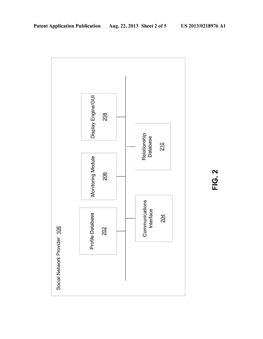 PROVIDING A NEWSFEED BASED ON USER AFFINITY IN A SOCIAL NETWORK     ENVIRONMENT - diagram, schematic, and image 03