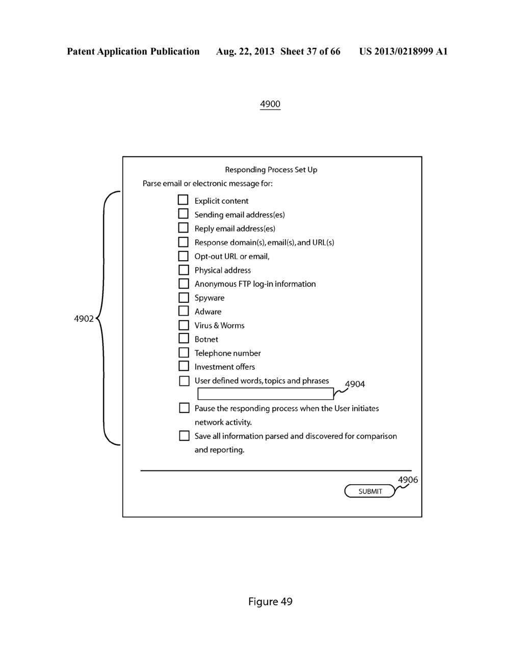 ELECTRONIC MESSAGE RESPONSE AND REMEDIATION SYSTEM AND METHOD - diagram, schematic, and image 38