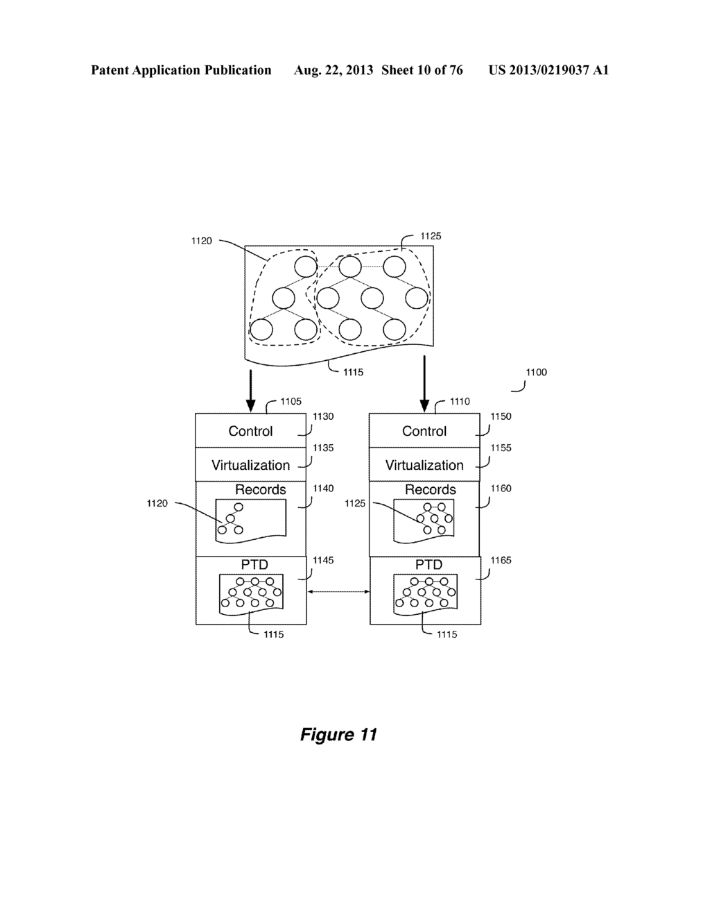 SCHEDULING DISTRIBUTION OF PHYSICAL CONTROL PLANE DATA - diagram, schematic, and image 11