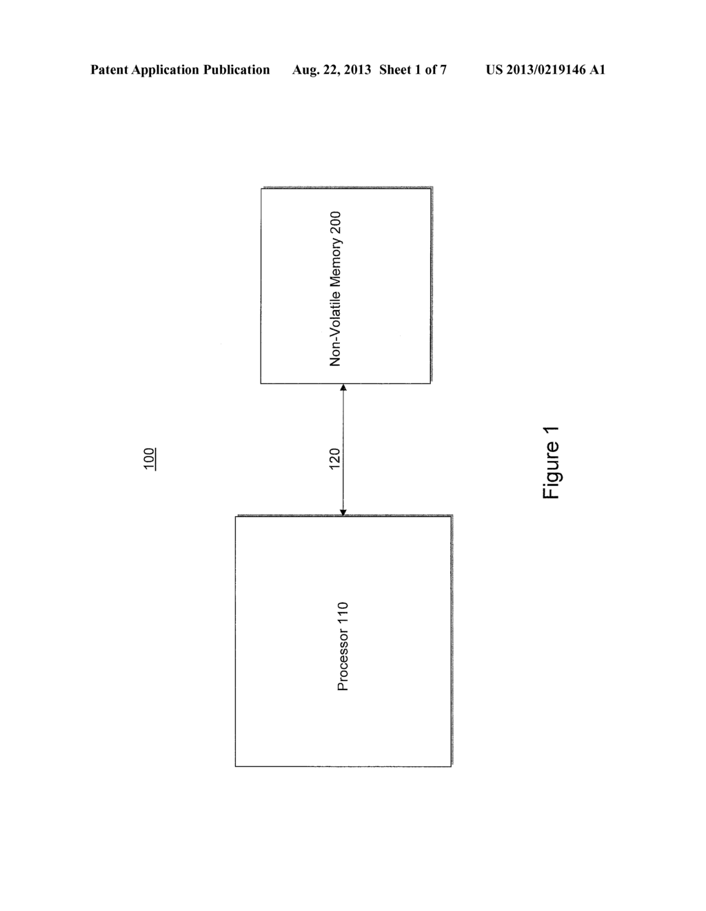 METHOD, DEVICE AND SYSTEM FOR A CONFIGURABLE ADDRESS SPACE FOR     NON-VOLATILE MEMORY - diagram, schematic, and image 02