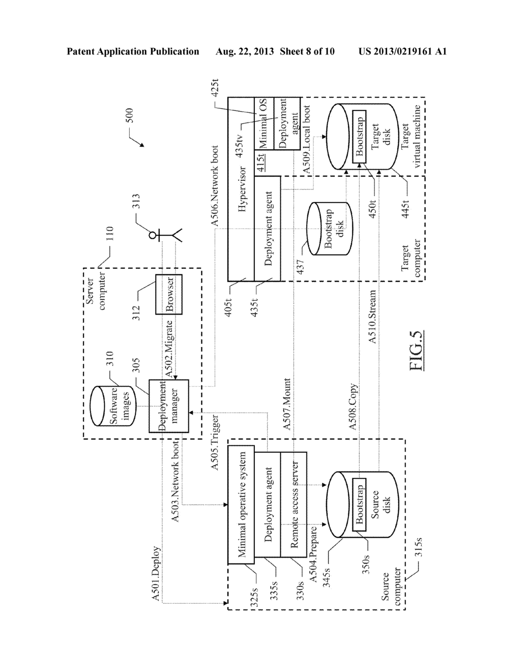 Direct Migration of Software Images with Streaming Technique - diagram, schematic, and image 09