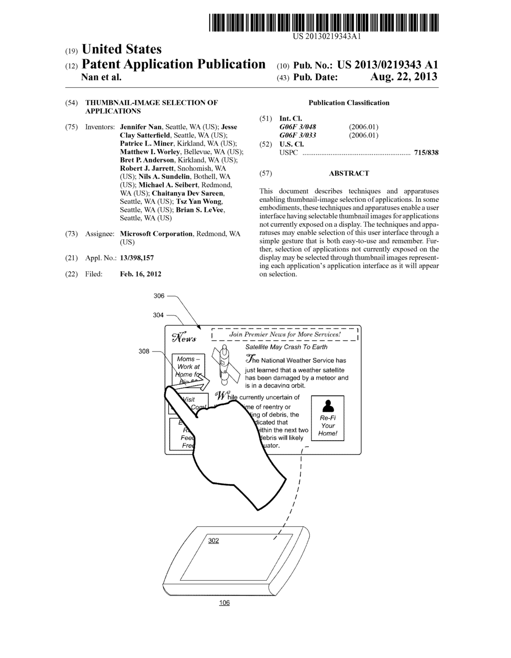 THUMBNAIL-IMAGE SELECTION OF APPLICATIONS - diagram, schematic, and image 01