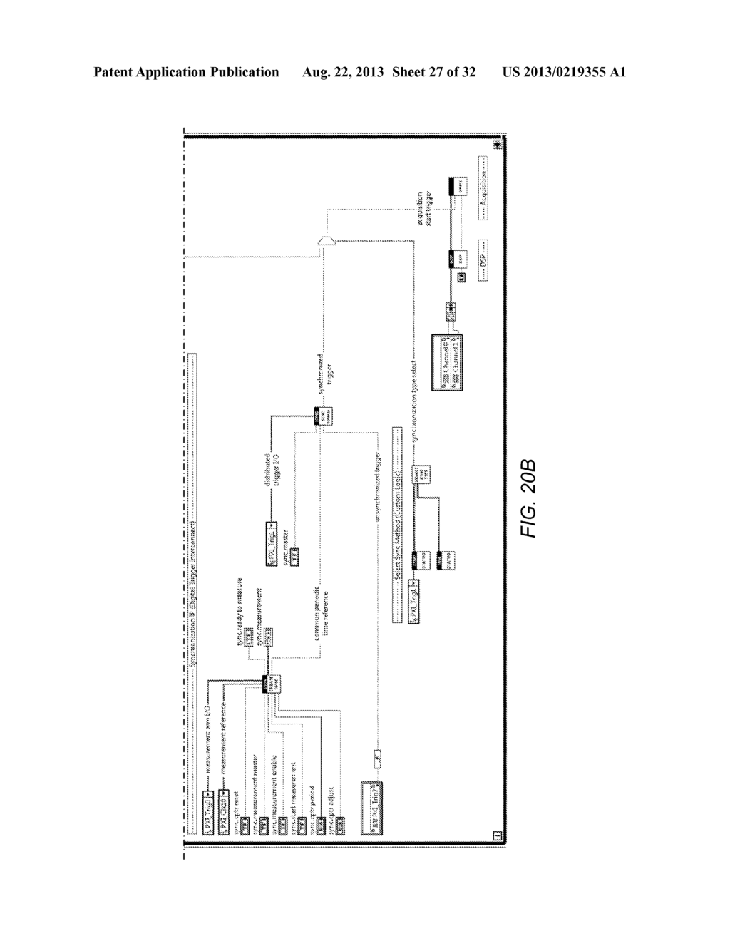 Dynamic Synchronization in a Target System Having Multiple Programmable     Hardware Elements - diagram, schematic, and image 28