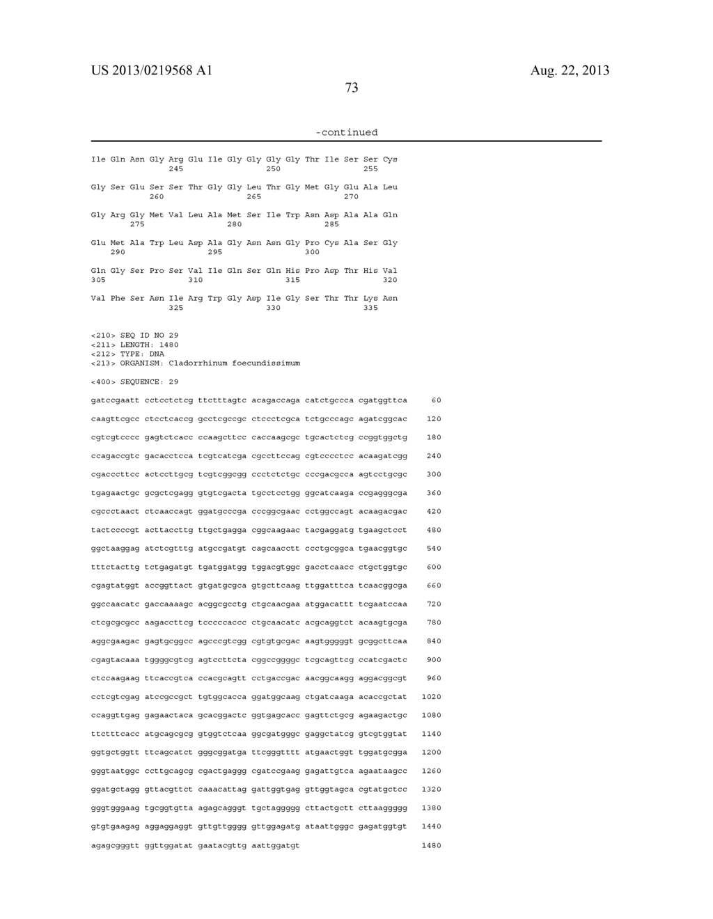 Variants of polypeptides having cellulolytic enhancing activity and     polynucleotides encoding same - diagram, schematic, and image 79