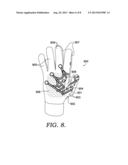 Message-Conveying Interlocking Athletic Gloves diagram and image