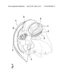 EAR DEFENDERS FOR FASTENING TO A PROTECTIVE HELMET, IN PARTICULAR FOR     FORESTRY WORKERS diagram and image