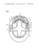 EAR DEFENDERS FOR FASTENING TO A PROTECTIVE HELMET, IN PARTICULAR FOR     FORESTRY WORKERS diagram and image