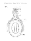 EAR DEFENDERS FOR FASTENING TO A PROTECTIVE HELMET, IN PARTICULAR FOR     FORESTRY WORKERS diagram and image