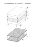 MULTI-LAYER NON-ABSORBENT BED PAD MADE FROM NON-WOVEN MATERIAL diagram and image