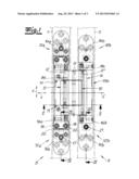 DOOR HINGE FOR RECESSED INSTALLATION BETWEEN DOOR EDGE AND JAMB diagram and image