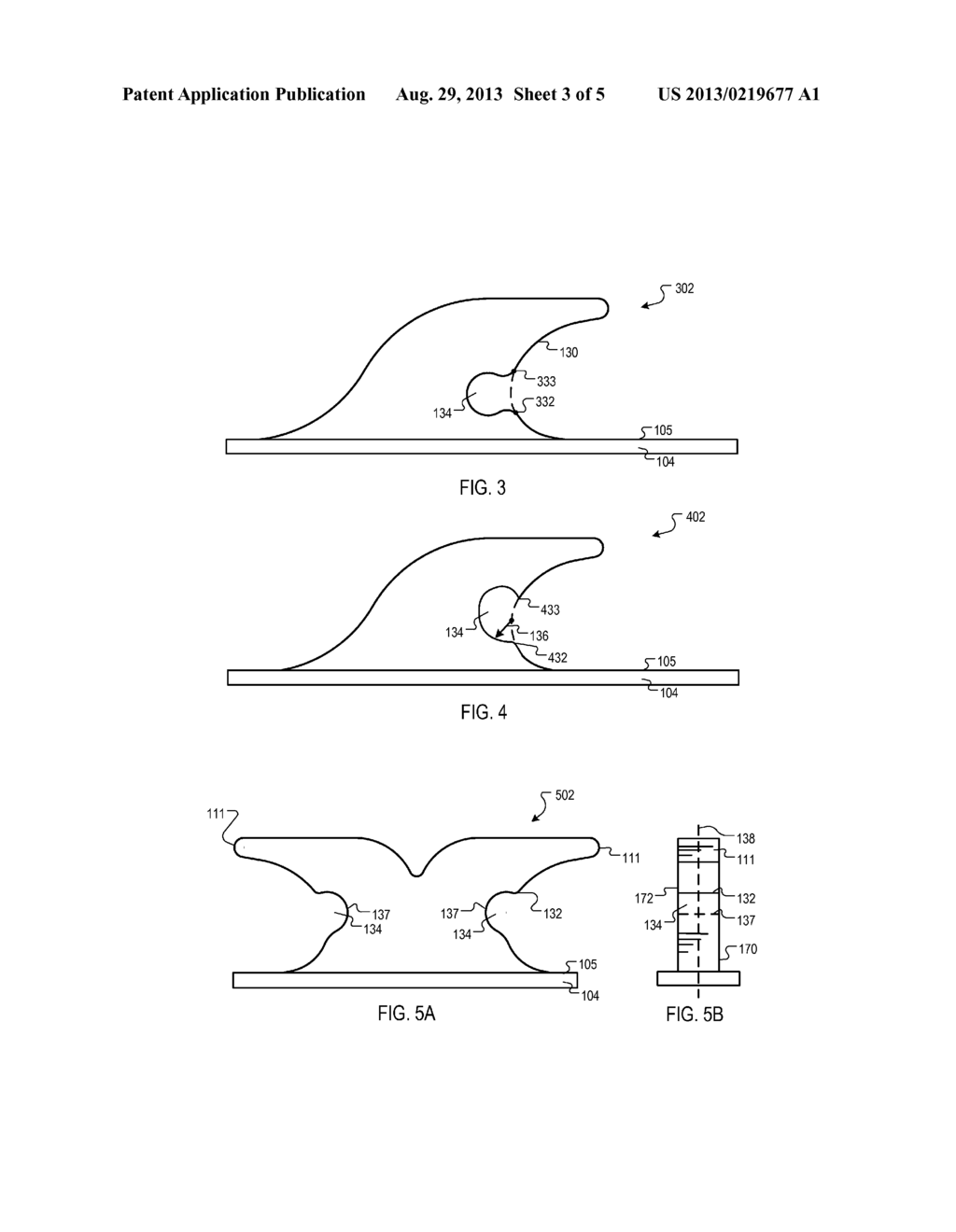 Male Touch Fastener Element - diagram, schematic, and image 04