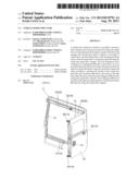 VEHICLE DOOR STRUCTURE diagram and image